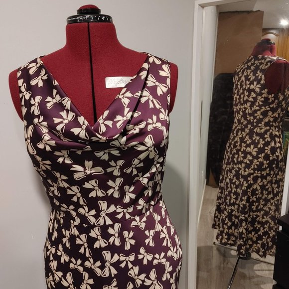 Jaques Vert Formal Dress - Royal Purple - Picture 4 of 16